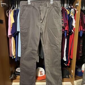 Carhartt grey carpenter pants 38x34